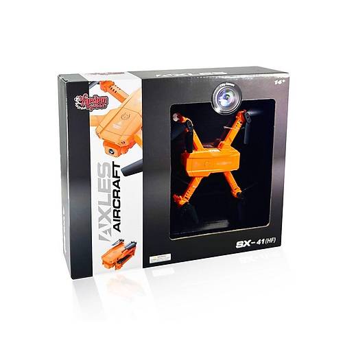 DSX-41 Kumandal� 2.4G �arjl� Kameral� Katlanabilir Drone -Vardem Oyuncak