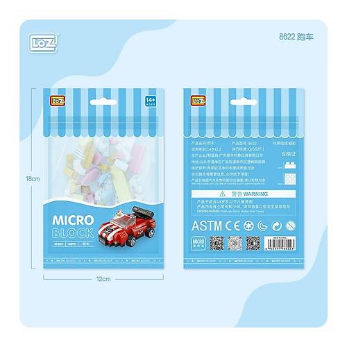 LZ8622 LOZ Blok Oyuncak Mini Po�et -Vagonlife