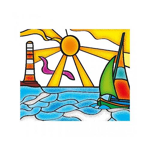 5001 KumToys Cam Vitray - Glass Painting / +6 ya�