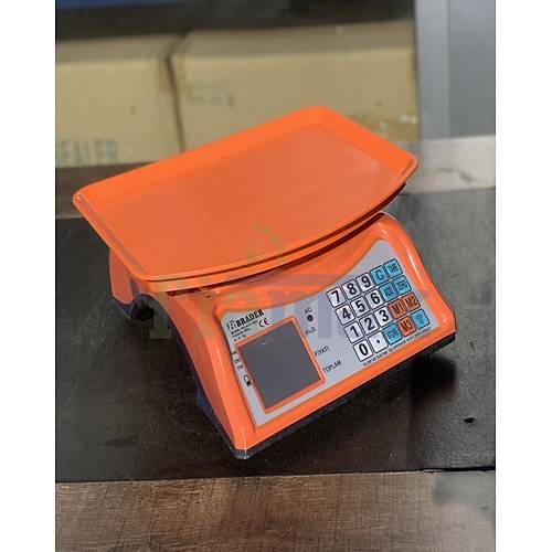 40 KG LCD Ekran Dijital Hesaplamal Terazi Dijital Tart