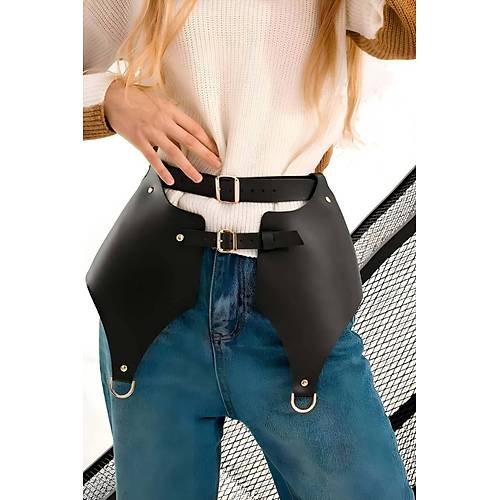 Gnlk Kullanma Seksi Deri Etek Harness - APFT1119