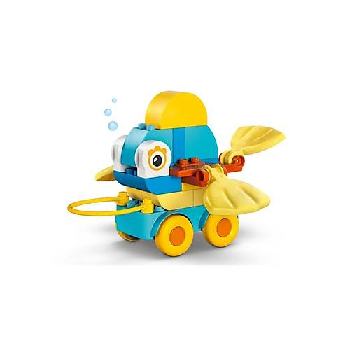 10448 Lego Duplo 3'�1 Arada Tekerlekli Hayvanlar 58 par�a +2 ya�