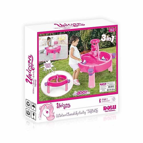 2570 Unicorn Su ve Kum Aktivite Masas� -Dolu