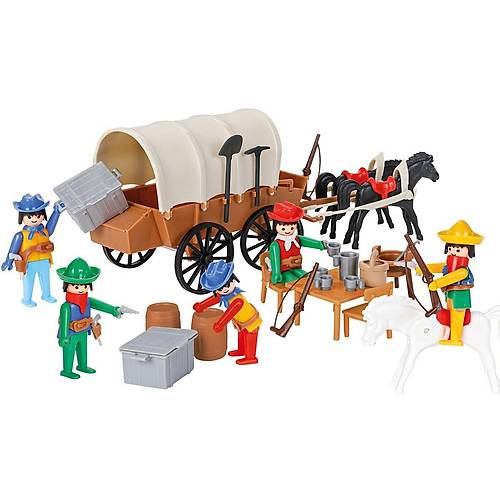 04 003 Mini Mekanik Seri 3 Kovboy Arabas� -Pilsan Oyuncak