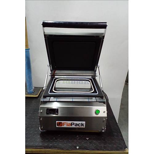 Paslanmaz Kase Tabak Kapatma Makinesi 325x260mm Kvet Tabak GMF-325