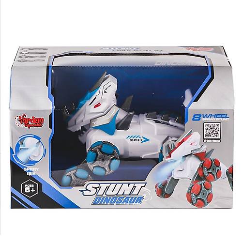 SYR-666-821 Kumandal� �arjl� Buharl� 8 Teker Dinazor Araba -Vardem Oyuncak