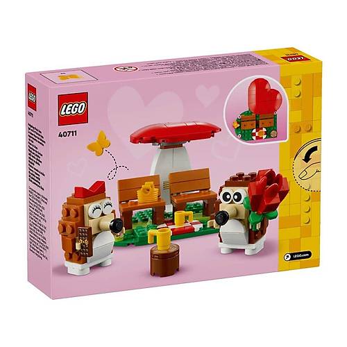 40711 Lego iconic Kirpi Pikni�i 166 par�a +8 ya�