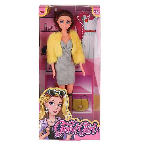 WG-115519-20 K�rk Ceketli Elbiseli Bebek 29 cm  -Vardem Oyuncak