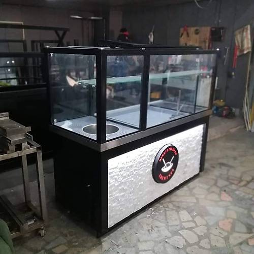 Pilav Ayran ve orba Tezgah n Ta Dekorlu