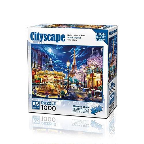 20795 PUZZLE 1000 N�GHET L�HGT OF PAR�S