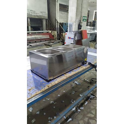 Set st 3'l Yemek Tezgah Benmari Istc Elektrikli