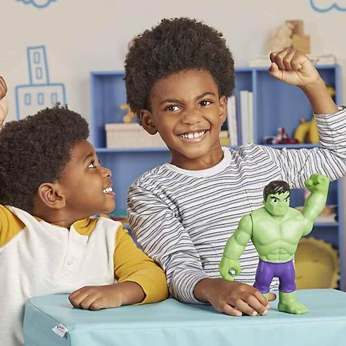 F7572 Spidey ve nanlmaz Arkadalar - Hulk Byk Figr +3 ya