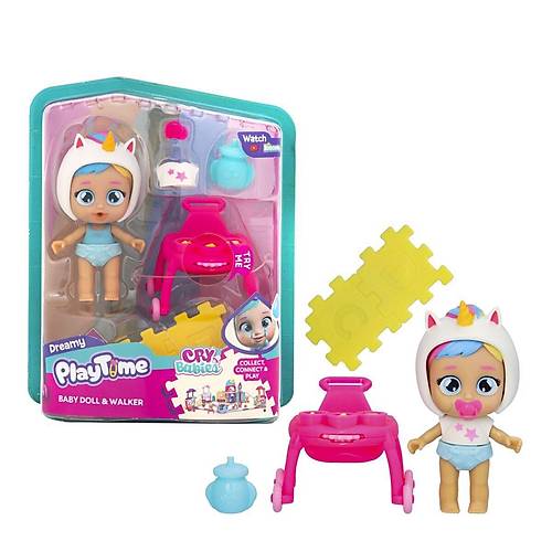 CYP05000 Cry Babies Play Time Mini Dreamy Bebek ve Yrteci
