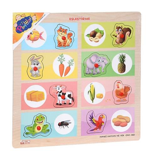 ONY-360-361 Ony�l, Ah�ap Tutmal� E�le�tirme - Hangi Hayvan Ne Yer