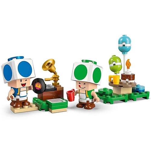 72041 Lego Super Mario - Toadun Evinde Parti 276 para +7 ya