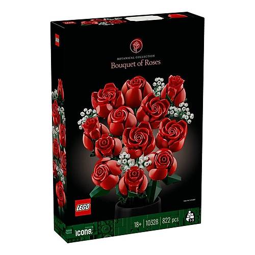 10328 Lego icons Gl Buketi 822 para +18 ya