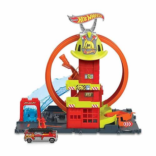 HKX41 Hot Wheels �ember Pistli �ftaiye �stasyonu
