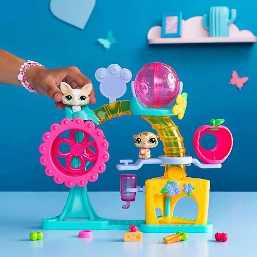 5196 Littlest Pet Shop Miniler Elence Fabrikas Oyun Seti S1 -Sunman