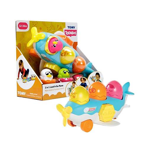 73147 Tomy - 2si1 arada Uak ve Saklambal Yumurtalar 12-36 ay