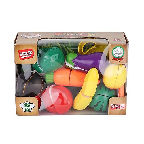 URT007-KUTU-2AB 22 PCS KES�LEB�L�EN SEBZE MEYVELER