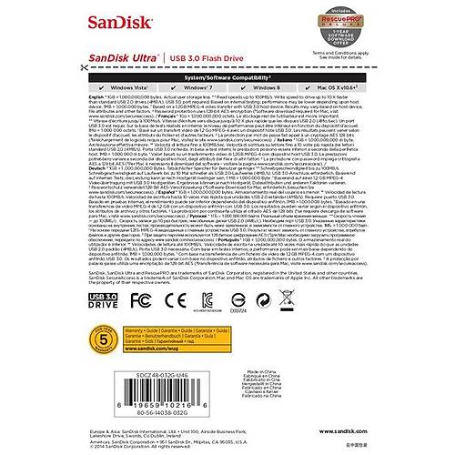 SanDisk Ultra USB 3.0 32GB