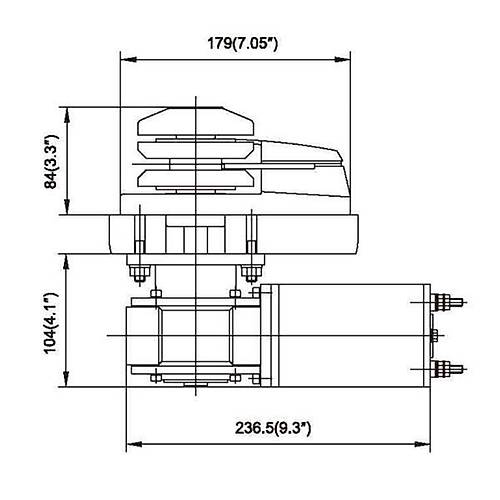 Bada C912 Irgat, 12V-900W, 6mm