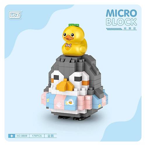 LZ8609 LOZ Penguen Blok Seti Mini Po�et -Vagon life