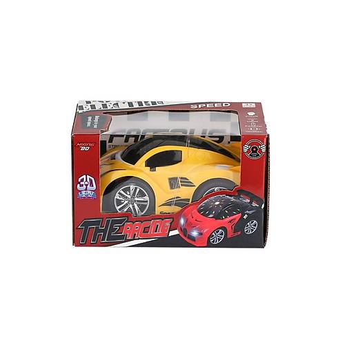 RE210-8A-9A Pilli 3D M�zikli Araba -Prestij Oyuncak