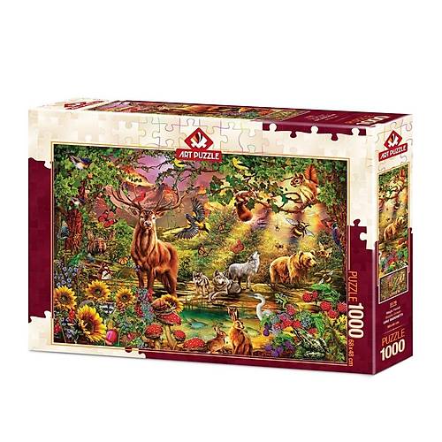 5176 Art Puzzle B�y�l� Orman 1000 Par�a Puzzle