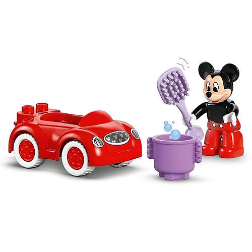 10454 Lego Duplo Mickey Mousenun Kulp Evi ve Arabas 27 para +2 ya