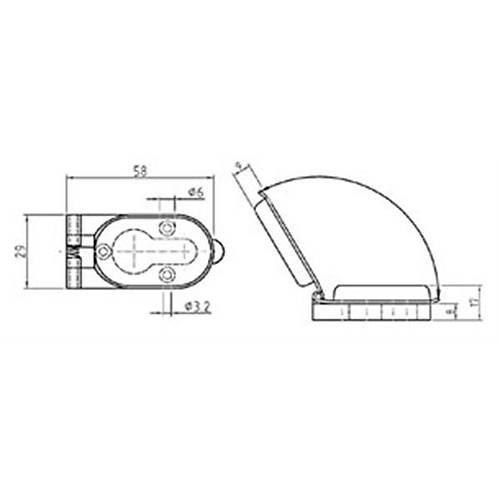 Silindir Kapa 17mm