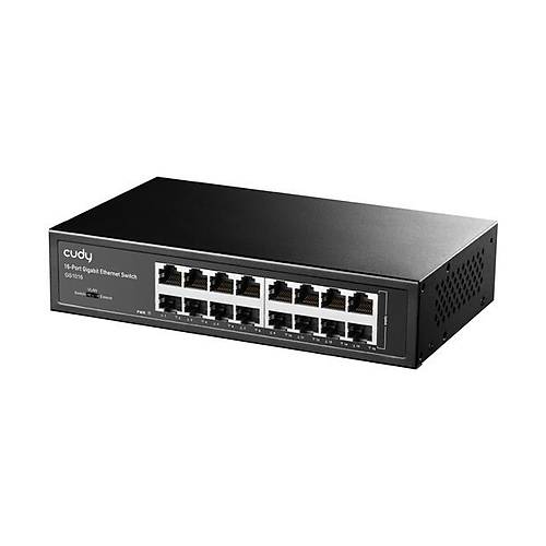 CUDY 16-Port Gigabit Metal Switch