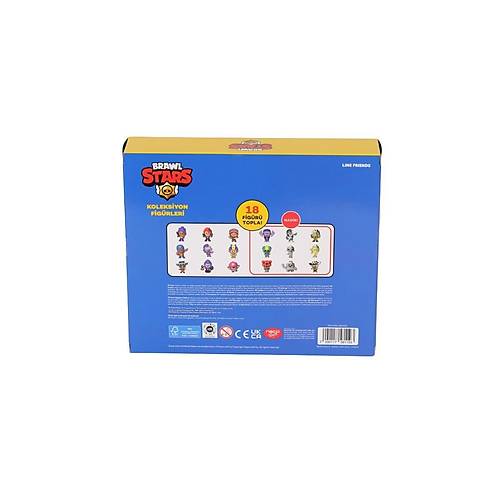 PMI BRW2070 Brawl Stars 8'li Delks Figr Set Asorti