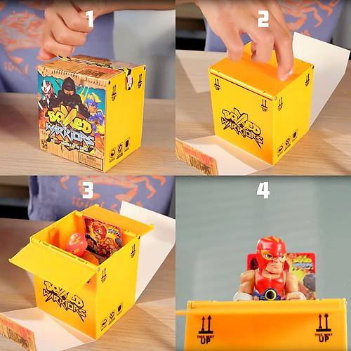 78372 Necotoys, Boxed Warriors D�v����ler S�rpriz Paket