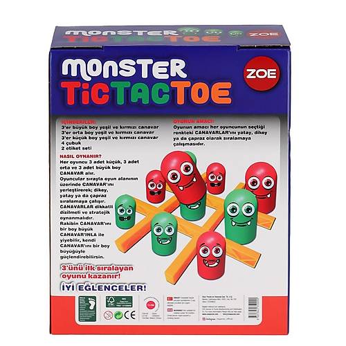 35009 Zoe Tic Tac Toe -KS Game