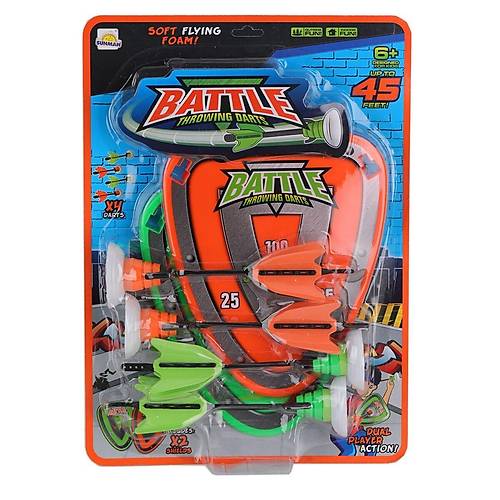 4305 SUN-YFN-DART-BATTLE THROW�NG 2 HEDEFL� 4 OKLU DART