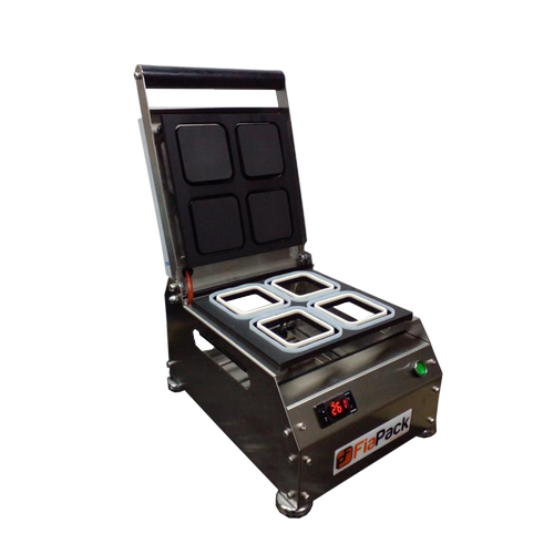 Paslanmaz Kase Tabak Kapatma Makinesi 110x110mm Kuruyemi Taba GMF-110