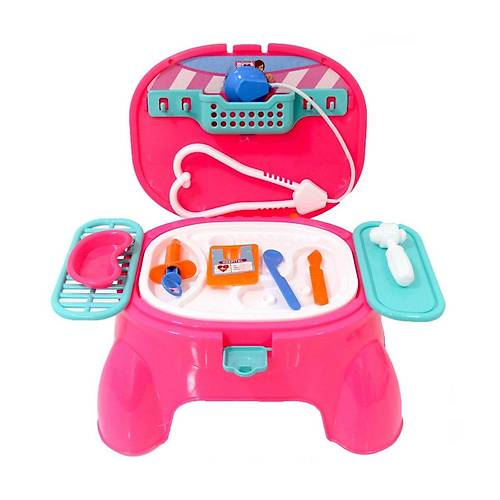 573-BP LITTLE NURSE OYUN TABURES� DOKTOR SET KIZ(�r�n oyuncakt�r)