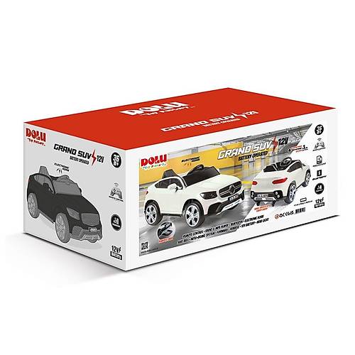 8198 Grand Suv 12V Bej Akl Araba -Dolu Oyuncak