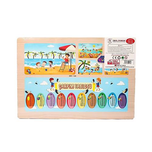 ONY-117/118/119/120 Ah�ap E�itici Puzzle -Yaz Mevsimi