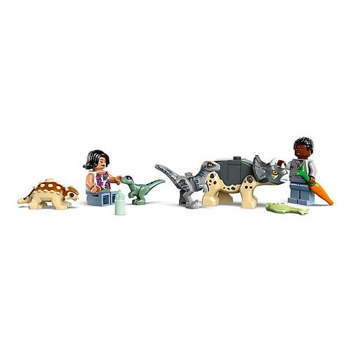 76963 Lego Jurassic World Yavru Dinozor Kurtarma Merkezi 139 para +4 ya