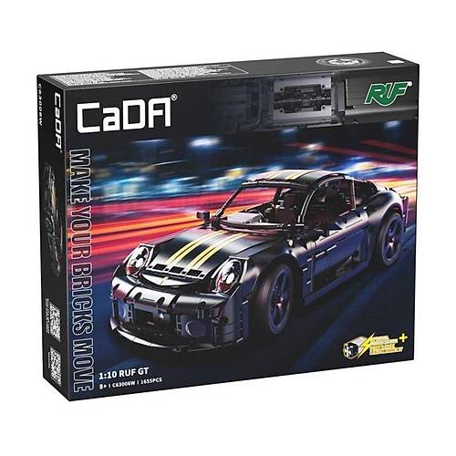 C63006W CADA 1:10 RUF GT Blok Seti 1655 Par�a -Vagon life