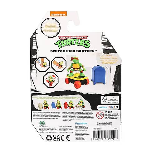 TU812001 TMNT Ninja Kaplumbaalar Kaykay Figr - 71052