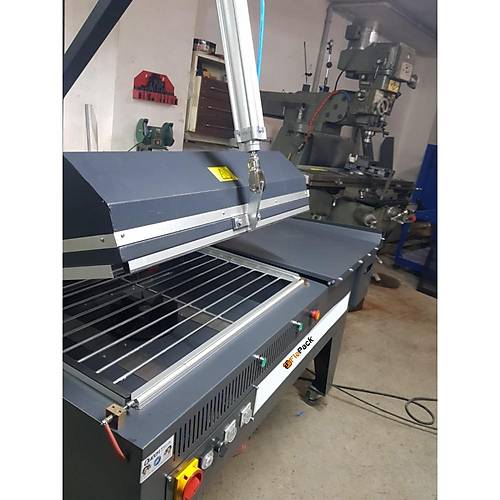 Fiapack Pnmatik Sistem 8000P Model Kapakl Shrink Makinesi (65-80 cm) | Otomatik Kapak Kapanl Endstriyel zm