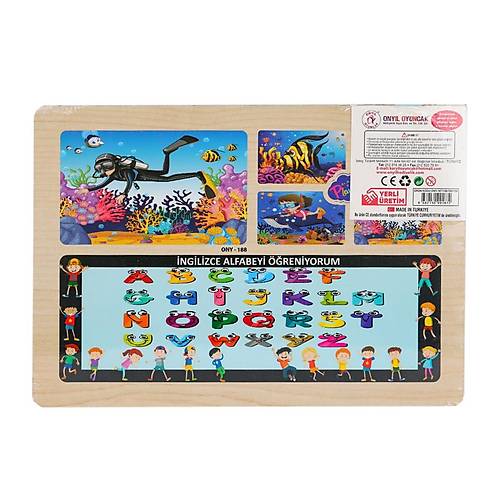 ONY-187-188-189-190 Ah�ap E�itici Puzzle Denizde Ya�am
