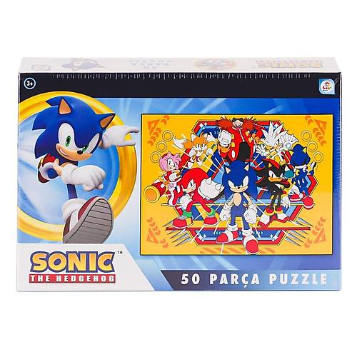 SO0051 Sonic 50 Par�a Puzzle -La�okids