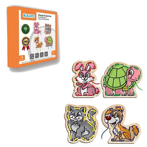 KAL-1019-1020 Chiva, Ah�ap �p Ge�irme- Safari Hayvanlar