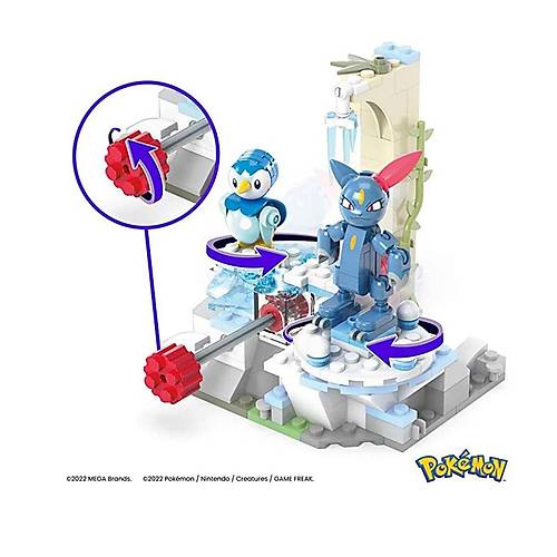 HKT20 MEGA� Pok�mon� Piplup ve Sneasel K�� Maceras� Seti 183 par�a + 7 ya�