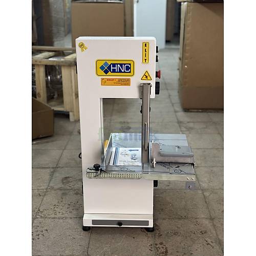HNC Elite Et ve Kemik Kesme Testeresi | 1.5 kW 2 HP | Otomatik Gergi  220V Endstriyel Testere
