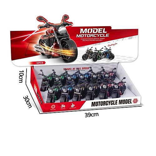 JW567-164 S�rtmeli Travel Model Motosiklet -Vardem Oyuncak